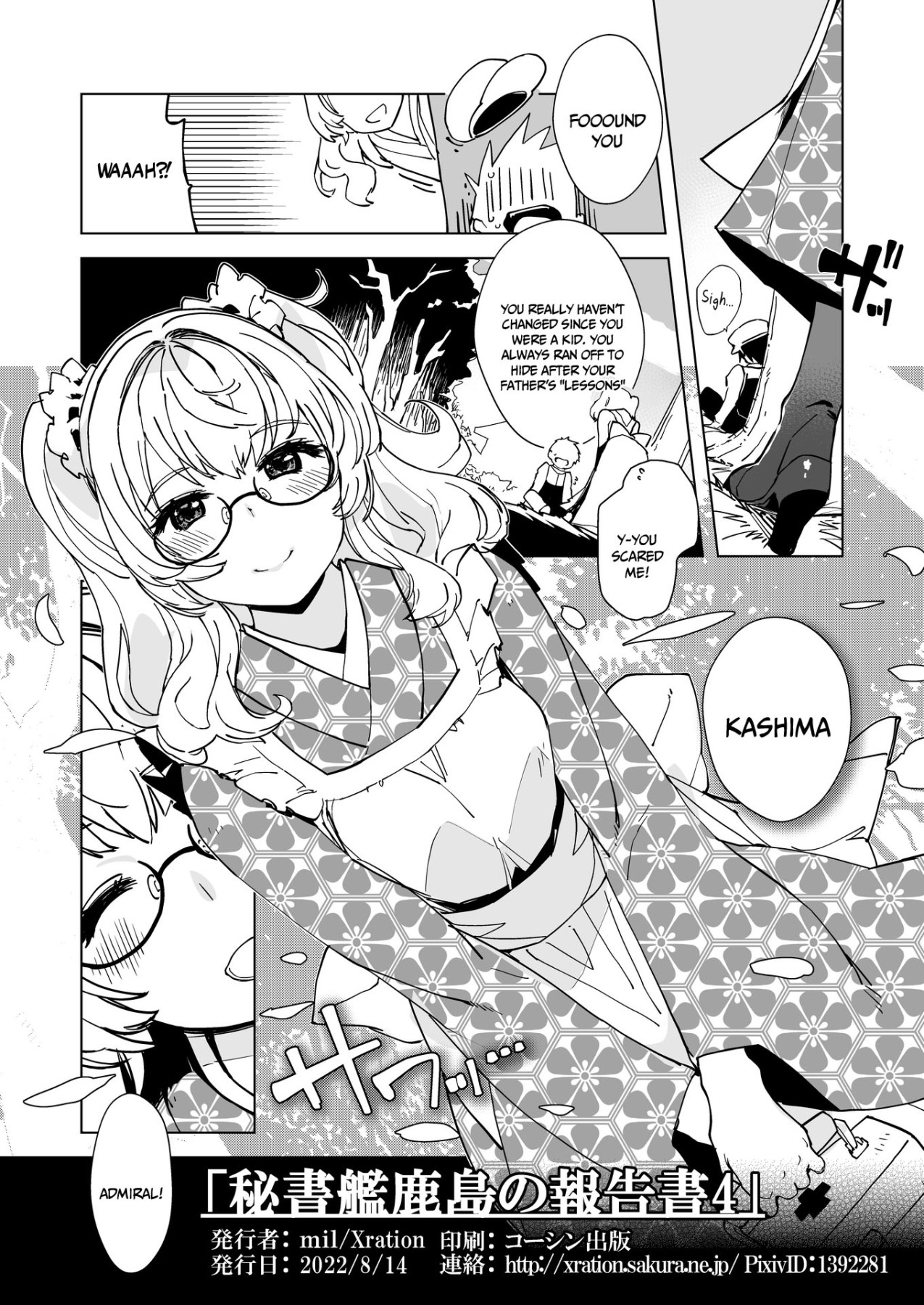 Hentai Manga Comic-Report of the Secretary Kashima 4-Read-45